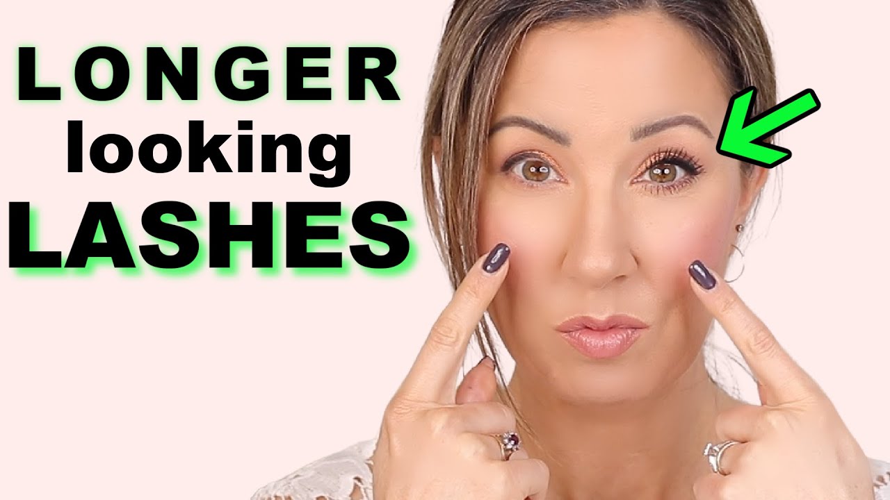 TIPS to make your EYELASHES LOOK LONGER!  You'll love it!