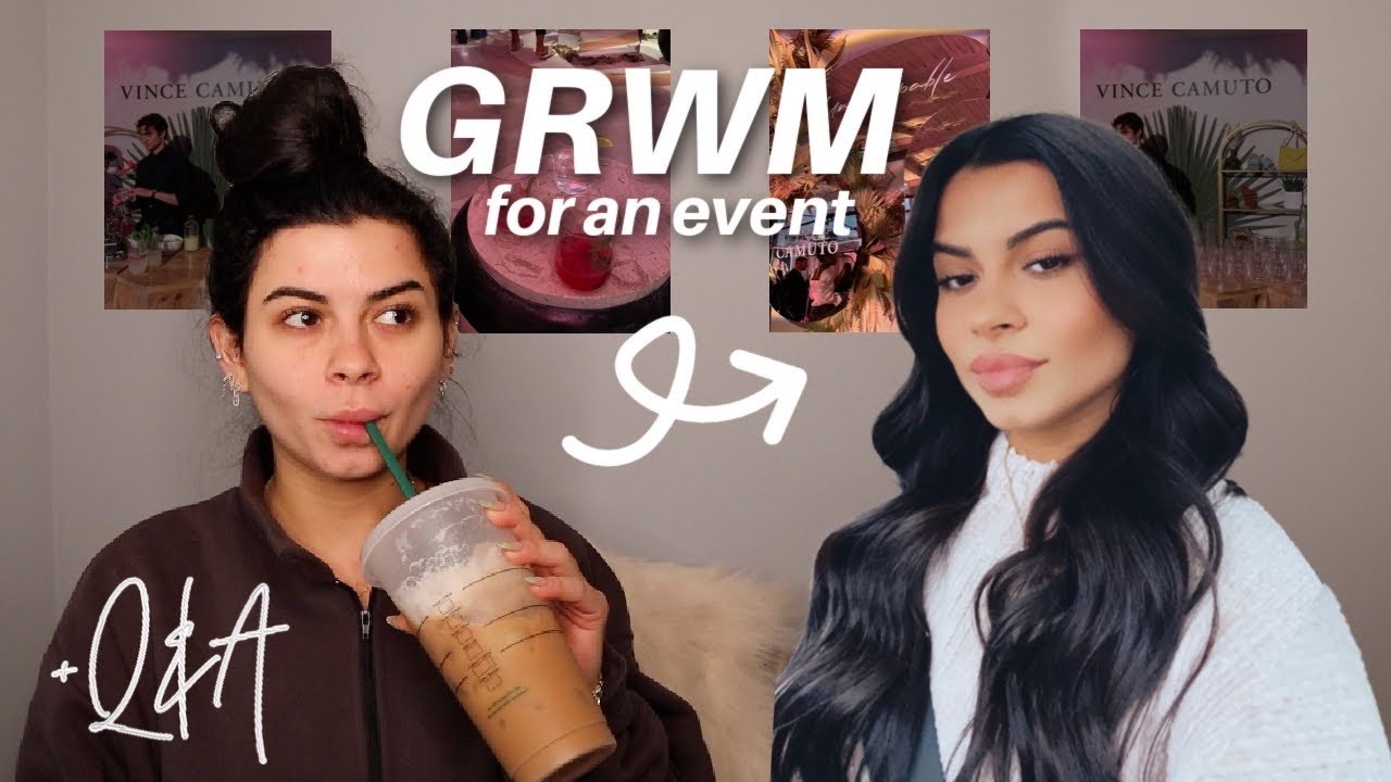 GRWM FOR AN INFLUENCER EVENT IN NYC *one hour transformation*