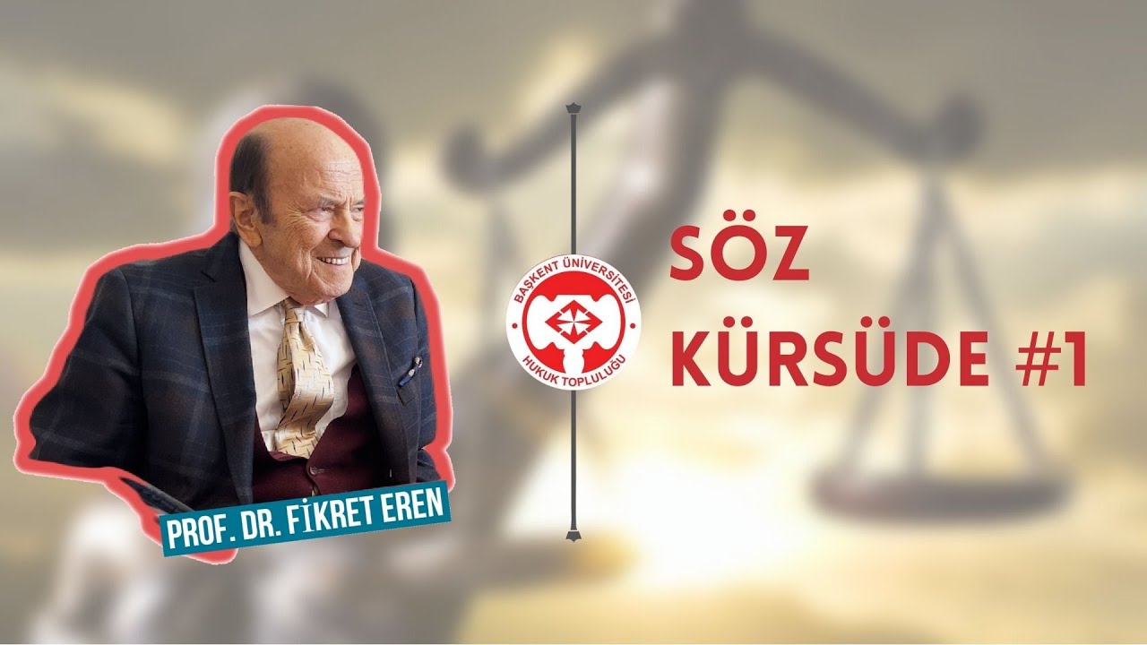 HOCALARIN HOCASI PROF. DR. FİKRET EREN ANLATIYOR | SÖZ KÜRSÜDE - BÖLÜM #1(Nasıl ders çalışmalıyız?)