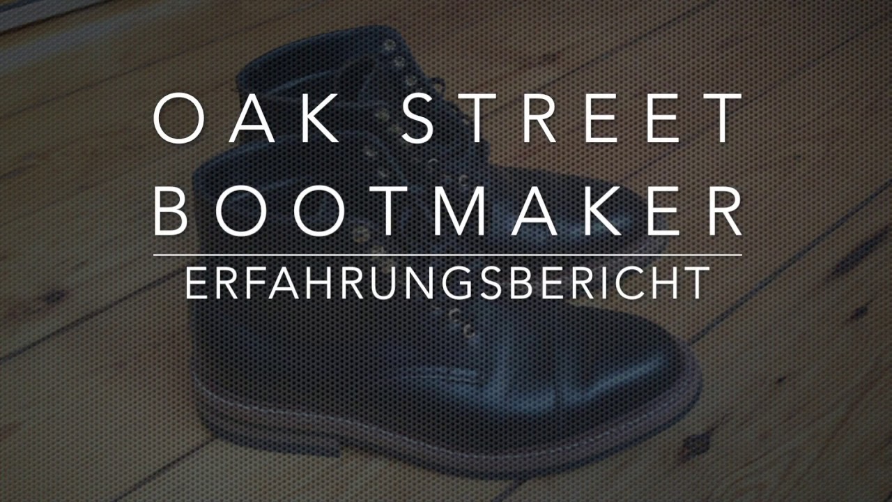 OakStreet Bootmakers Dainite Lakeshore Boot Erfahrung