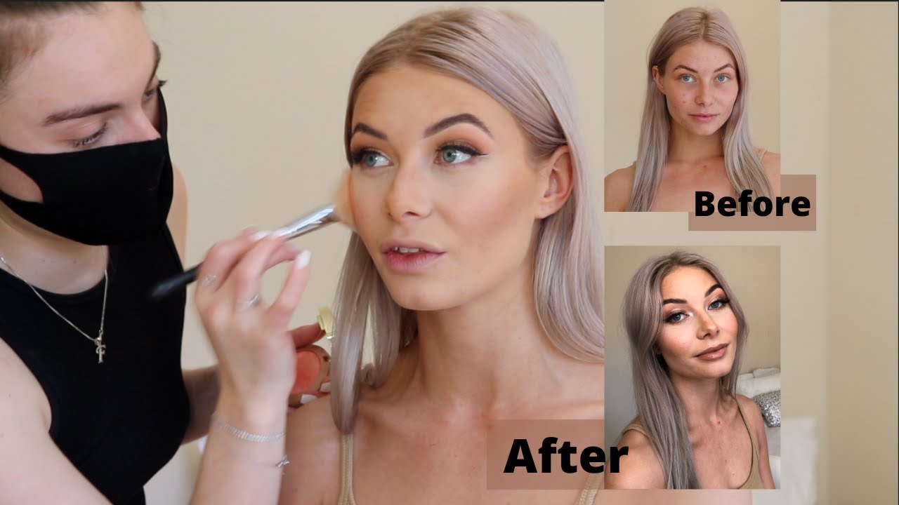 CLIENT MAKEUP LOOK/ BRONZED GLOWY WINGED LINER- Fallon Kate