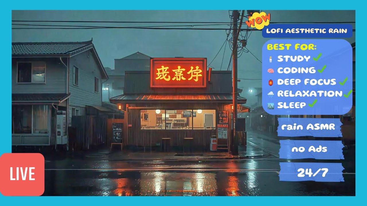 🌃 lofi work music for a quiet conversation with your future self 🍜 keep going for them