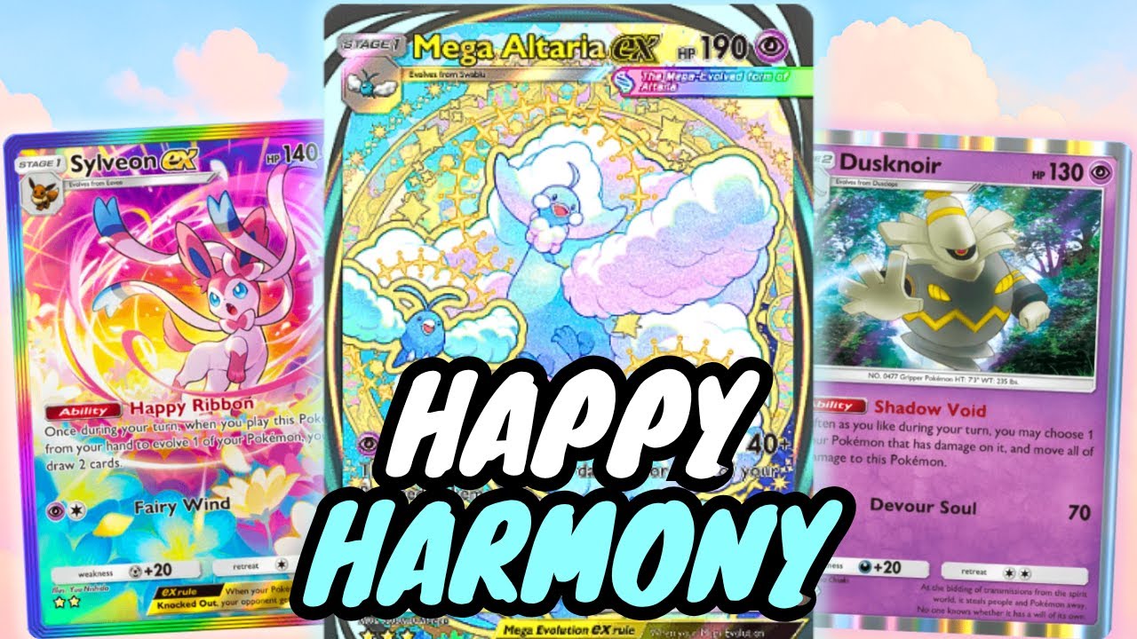 НОВАЯ колода Mega Altaria с ПРЕКРАСНОЙ синергией! | Сильвеон и Даскнуар (TCG Pocket)