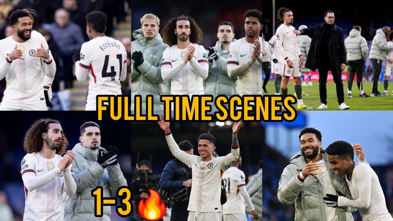 Chelsea 1-3 Full Time Scenes| Fans Happy Again With Liam Rosenior.
