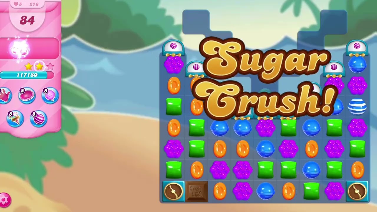 Candy Crush Levels Anaconda Style 276_280 | New Ways Revealed 