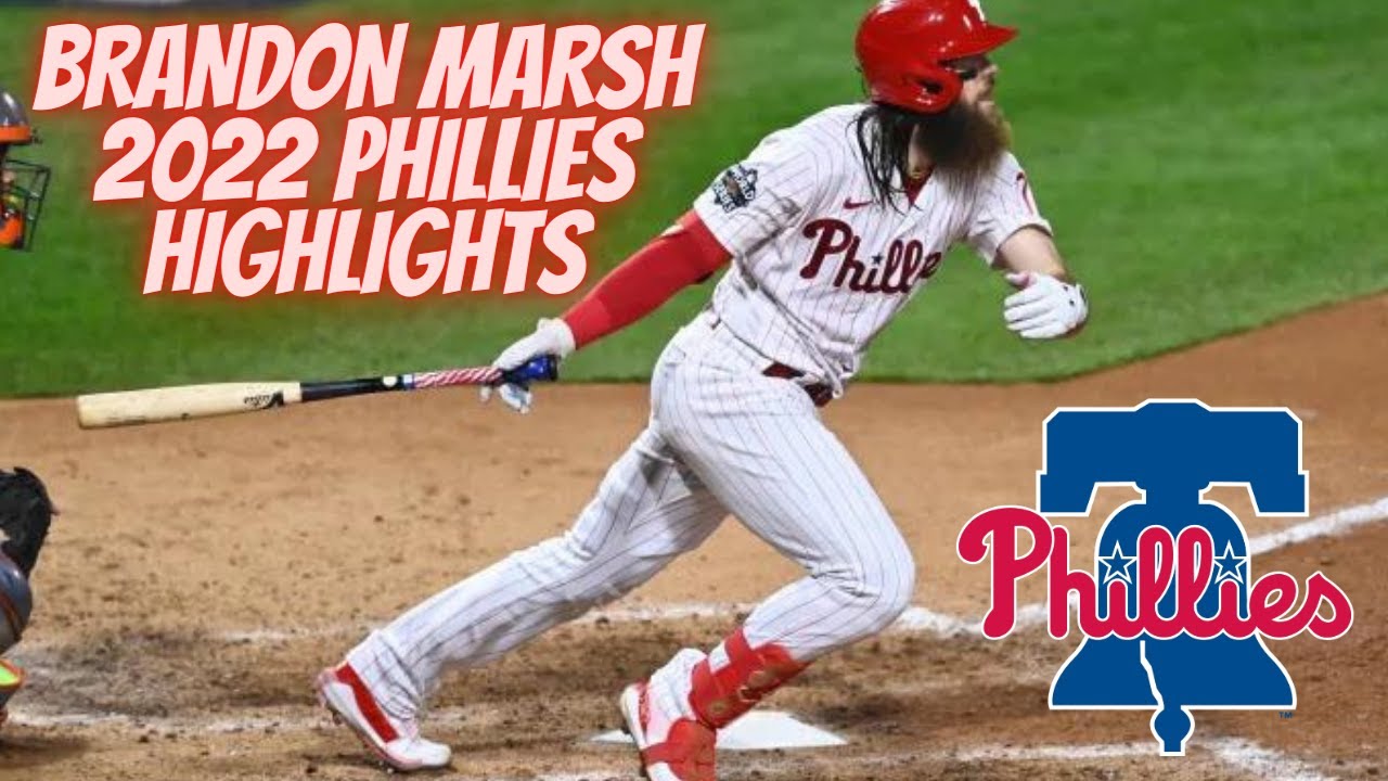 BRANDON MARSH 2022 PHILLIES HIGHLIGHTS #BRANDONMARSH, #MLB, #PHILLIES