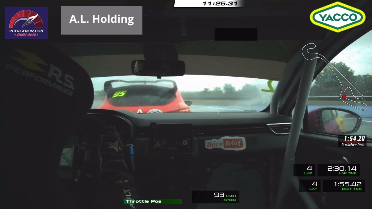 NOGARO 2024 . Coupe de FRANCE des circuits à bord de la Clio 5 Cup