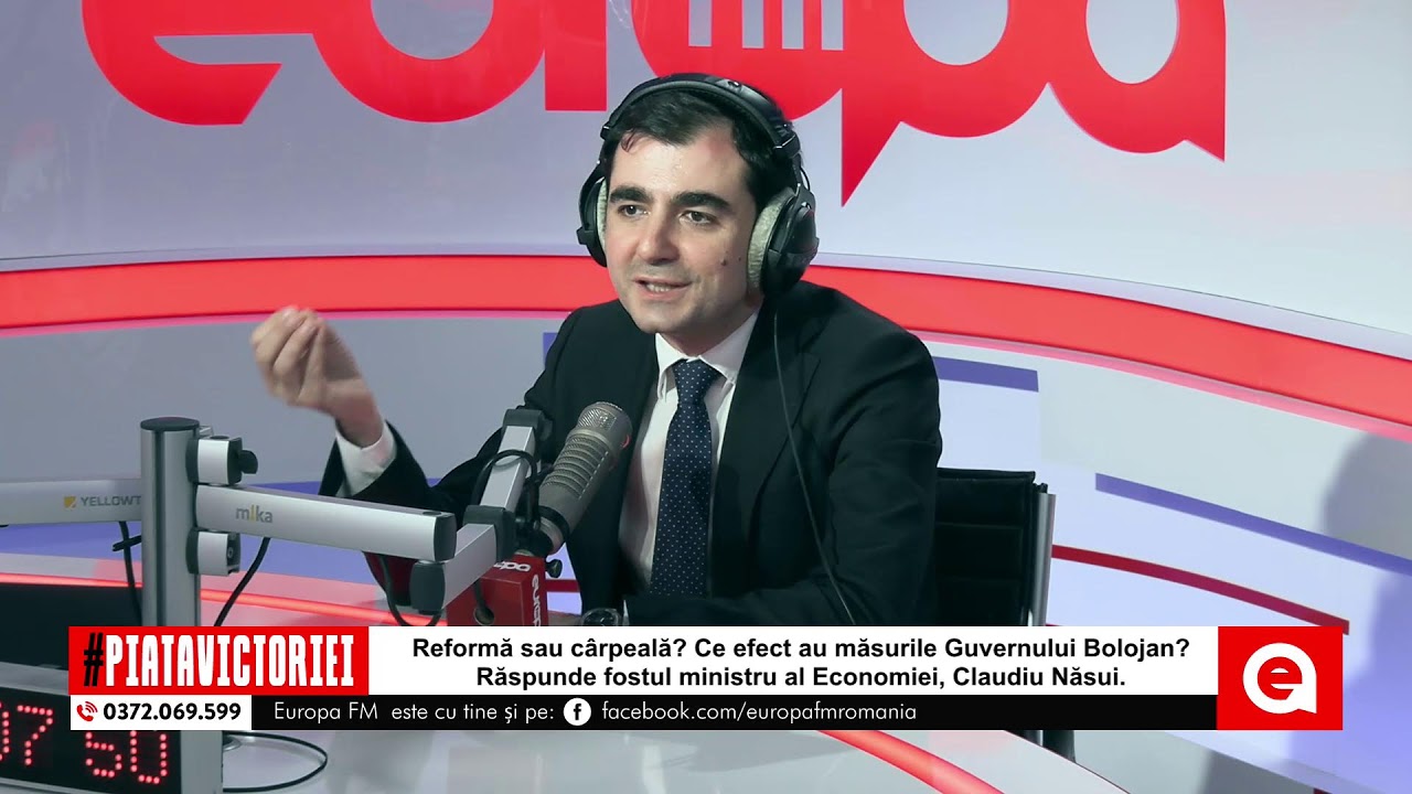 Piața Victoriei - Răspunde fostul ministru al Economiei, Claudiu Năsui.