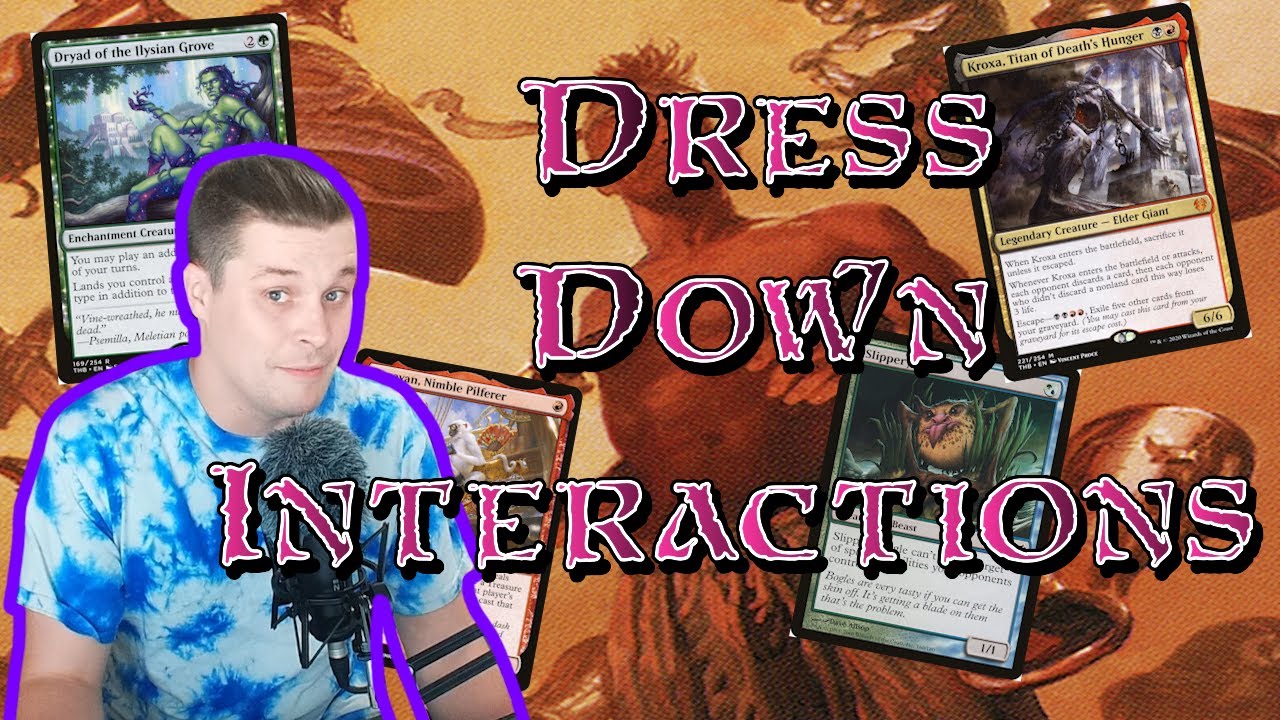 DRESS DOWN | Important Interactions