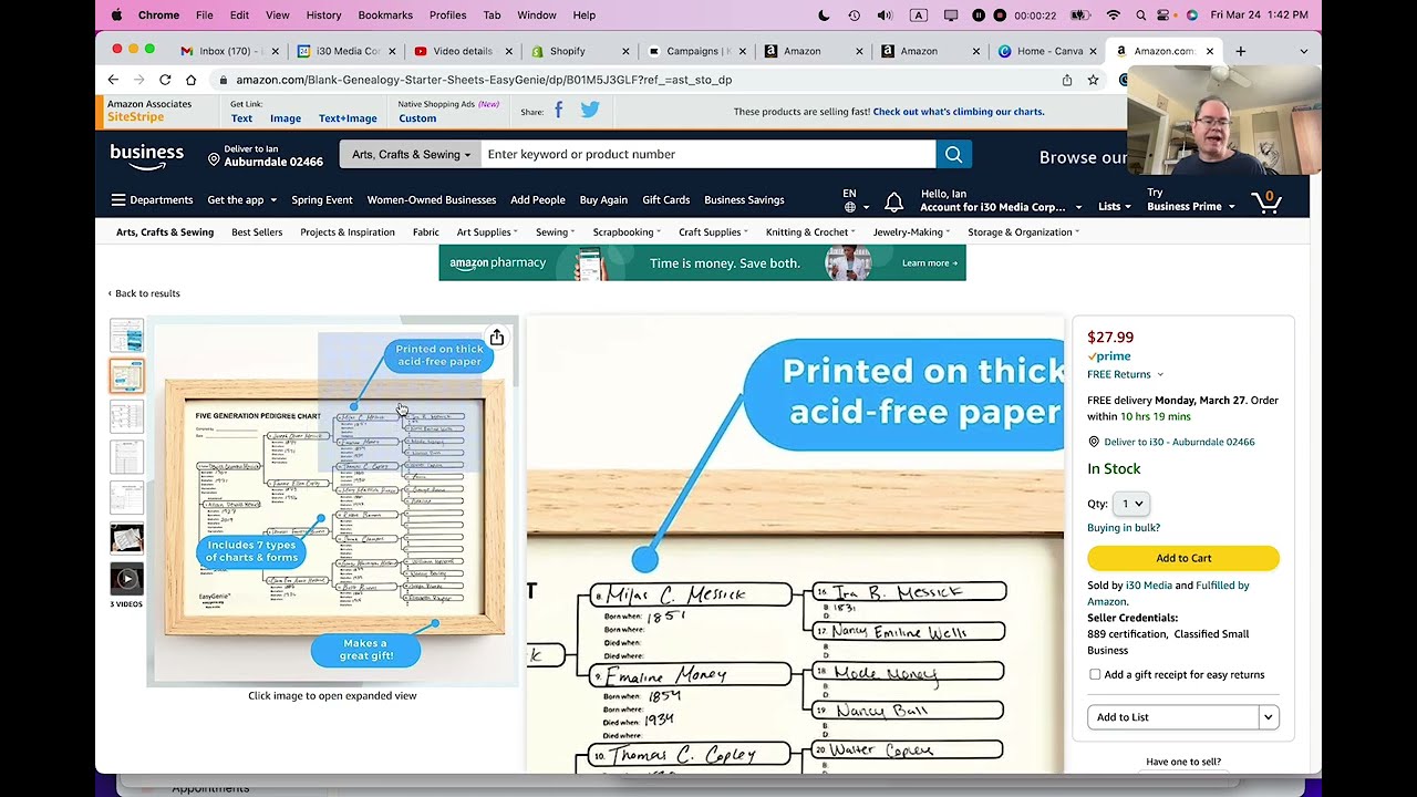 Amazon Seller 101: Create annotated feature images with Canva for your Amazon listings (2023)