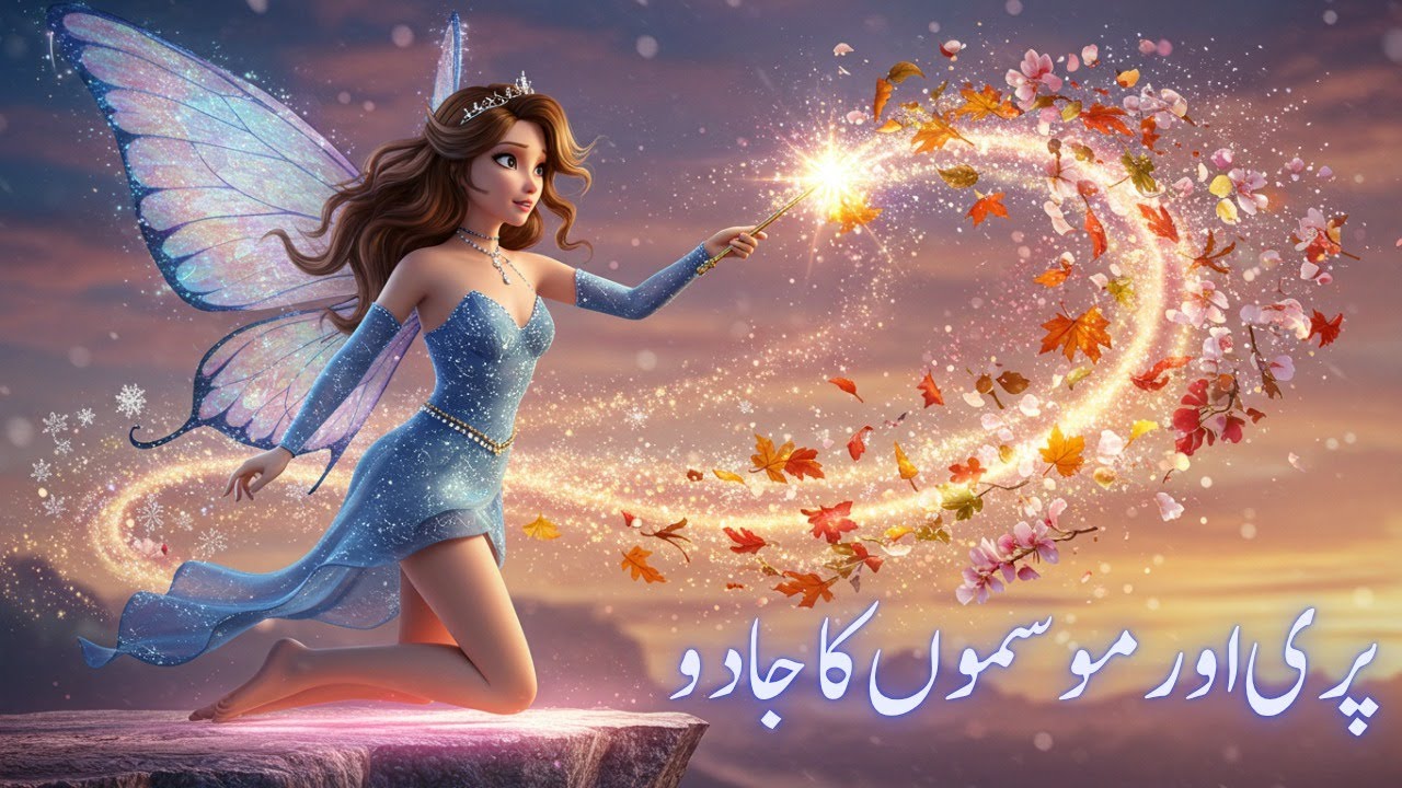 Fairy and the Magic of Four Seasons | Urdu/Hindi Shehzadi Ki Kahani | Fairy Tale for Kids