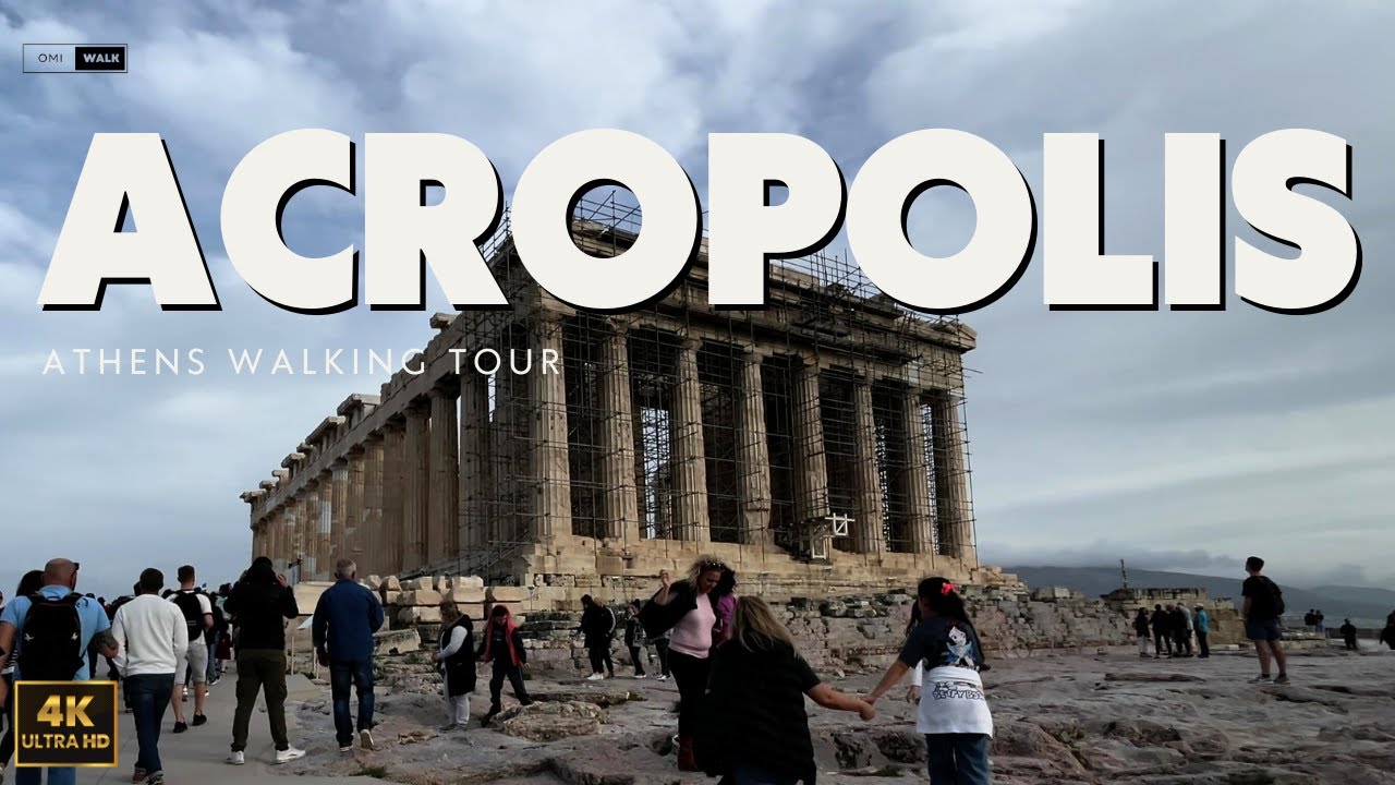 Acropolis & Monastiraki Athens Walking Tour 2023 | OmiWalk GREECE 🇬🇷