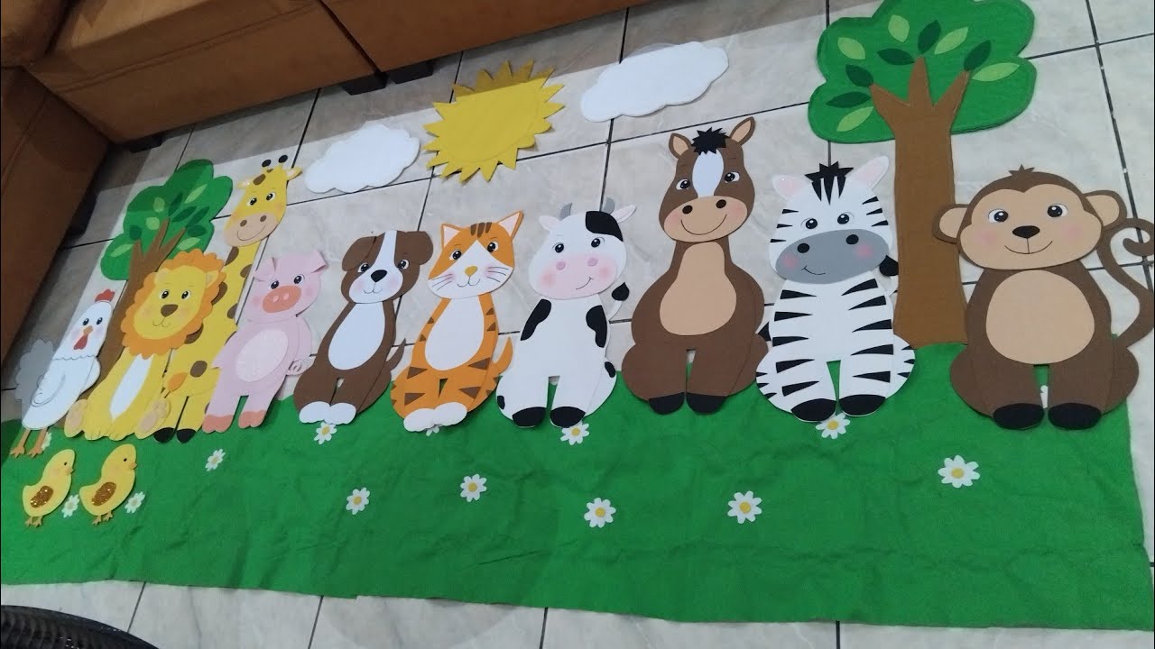 Painel tema safari 💙❤️