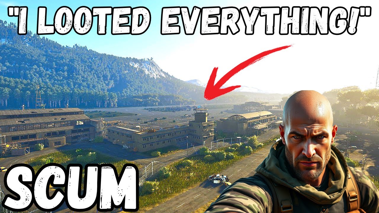 SCUM’S Airfield Loot Run Perfected – Here's How I Did IT!