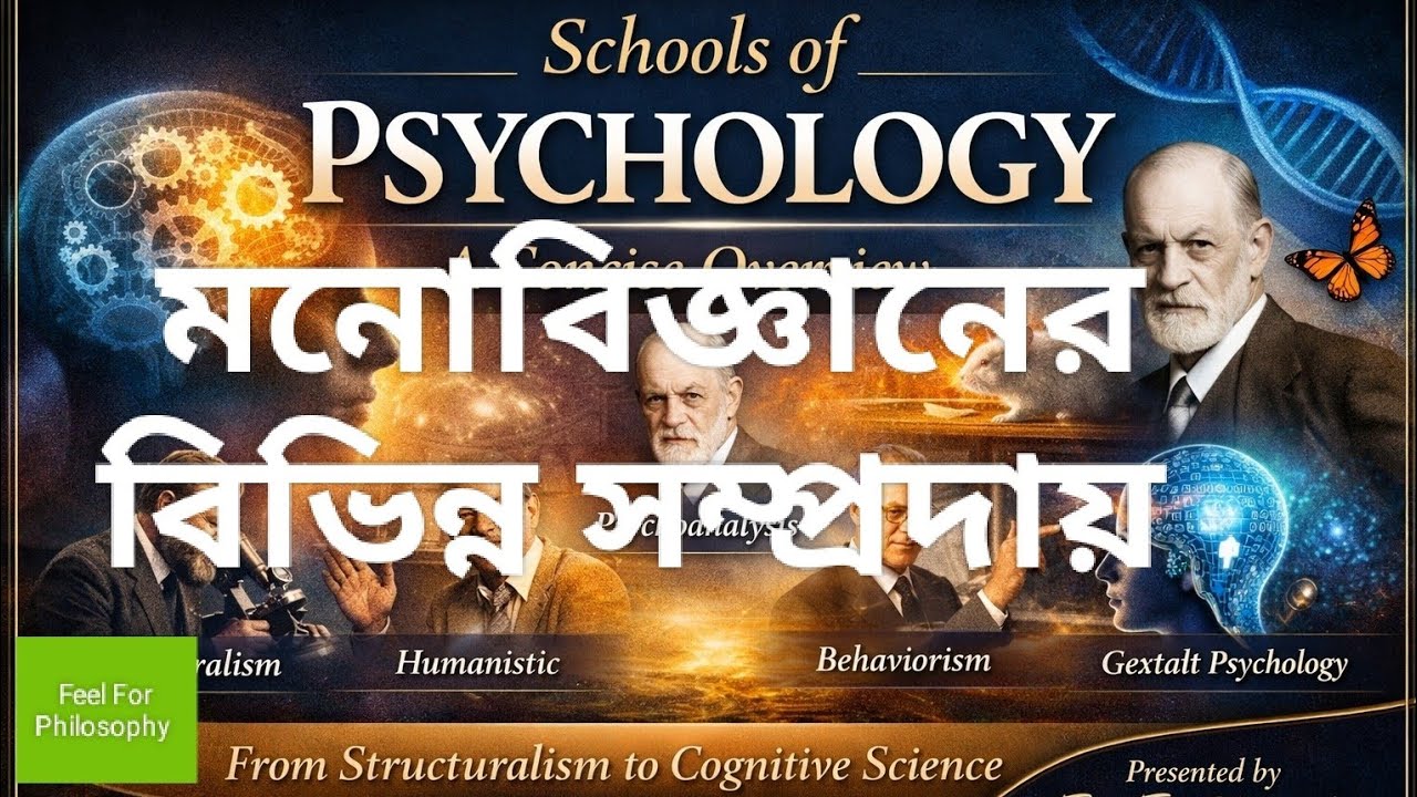 মনোবিজ্ঞানের বিভিন্ন   ধারা বা সম্প্রদায়