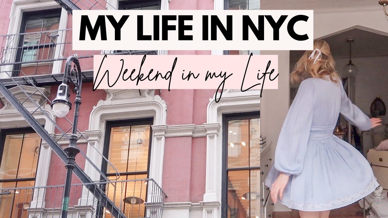 VLOG Weekend in My Life NYC: The Perfect Spring Dress, My Go-To Recipes