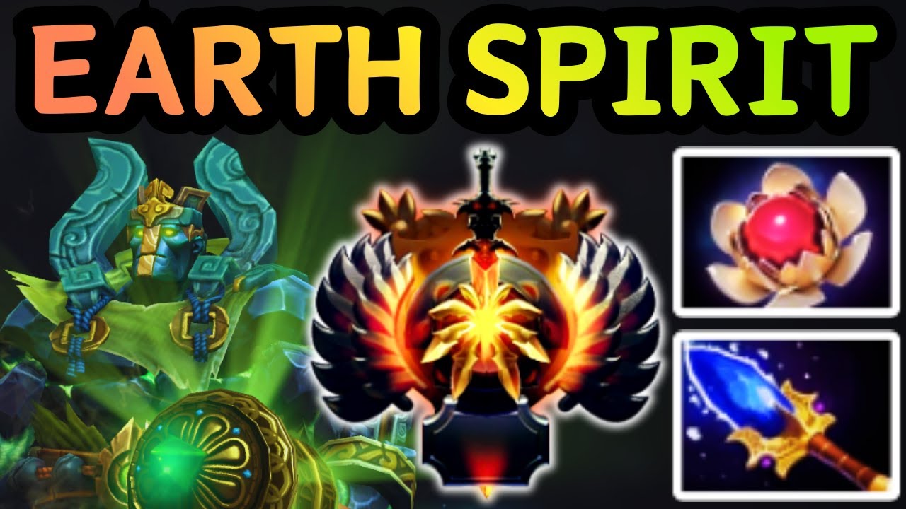 🔥 IMBA EARTH SPIRIT OFFLANE STUN, SILENCE, RESET | DOTA 2 GAMEPLAY 🔥
