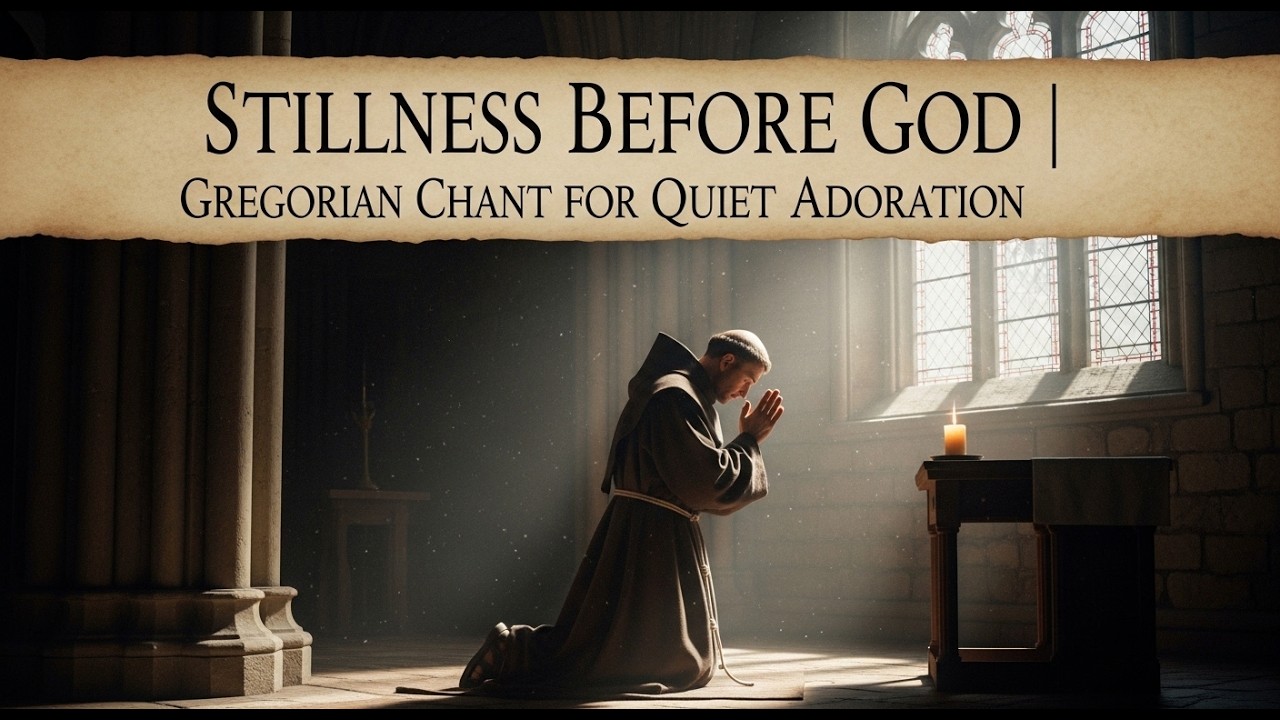 Stillness Before God | Gregorian Chant for Quiet Adoration