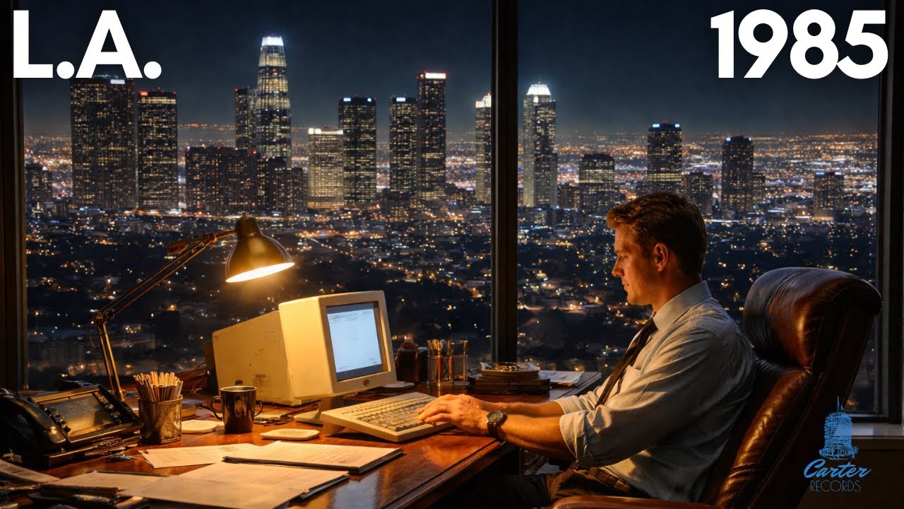 L.A. 80s Night at Work - Productivity Background Focus Music for Motivation