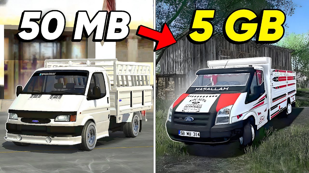EN İYİ 5 MOBİL FORD TRANSİT OYUNU !😱​ ( mobil araba oyunları )