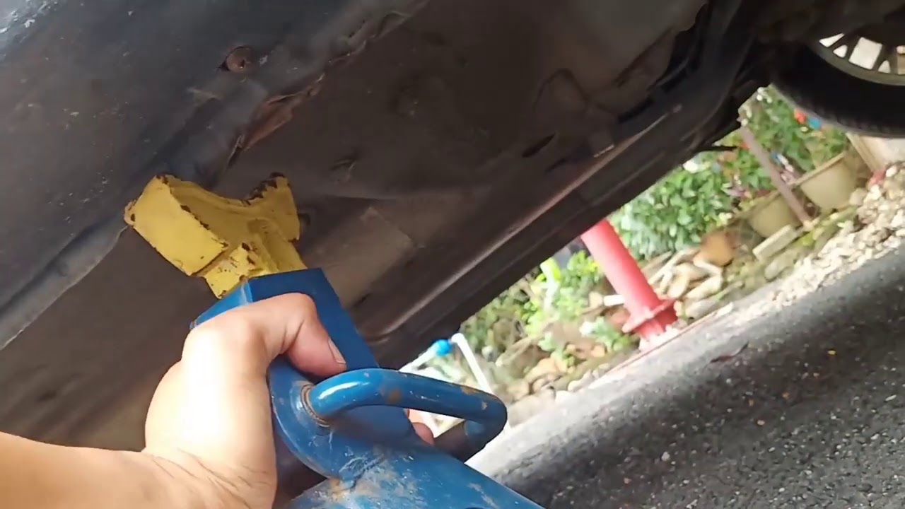 Proton Persona ganti Crank Sensor - Engine mati, lampu check engine menyala