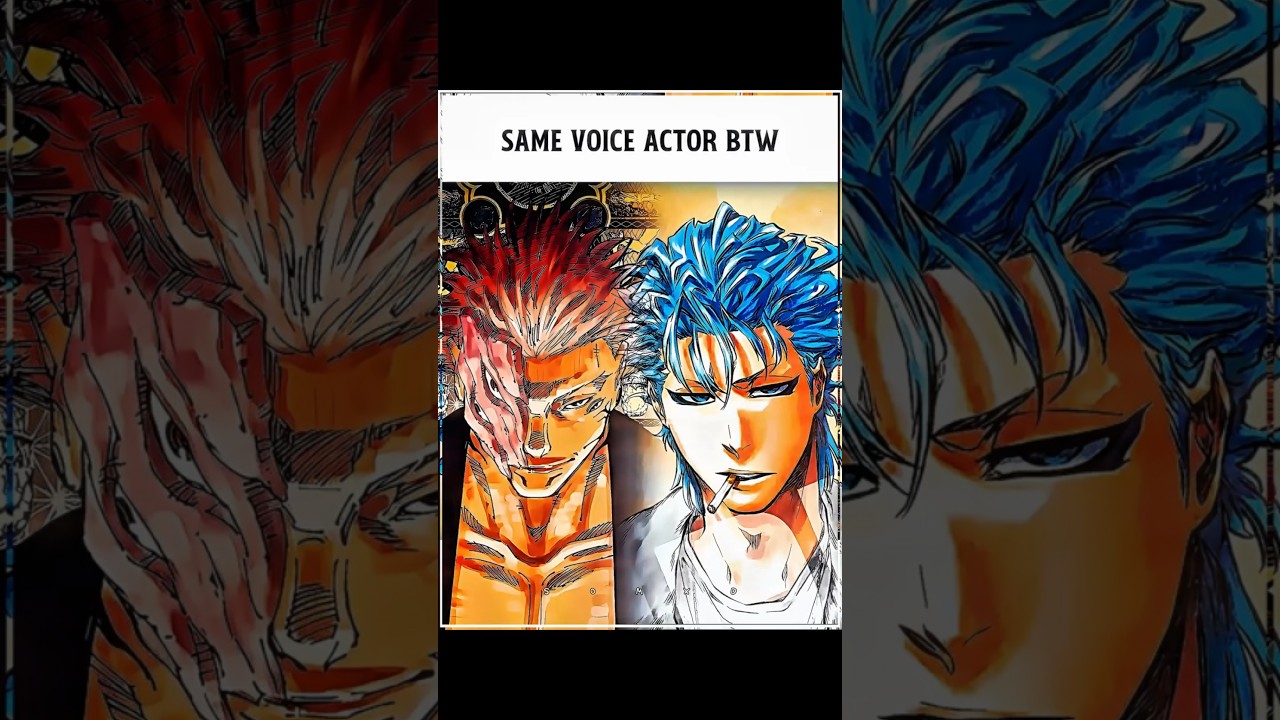 Same Voice Actor ✅ Same Aura ❌ || Grimmjow || Bleach