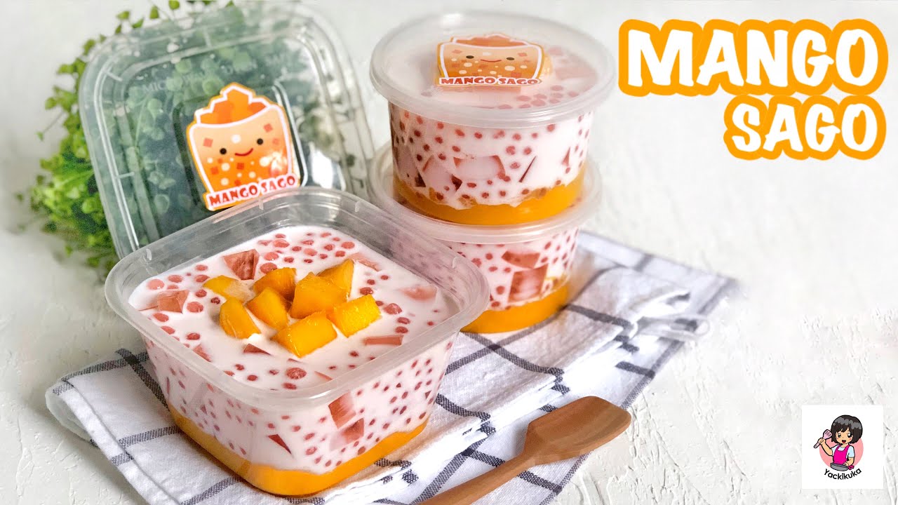 ✨CREAMY MANGO SAGO✨ Coba buat minuman VIRAL🥭🥭🥭 Rahasia lbh creamy❤️