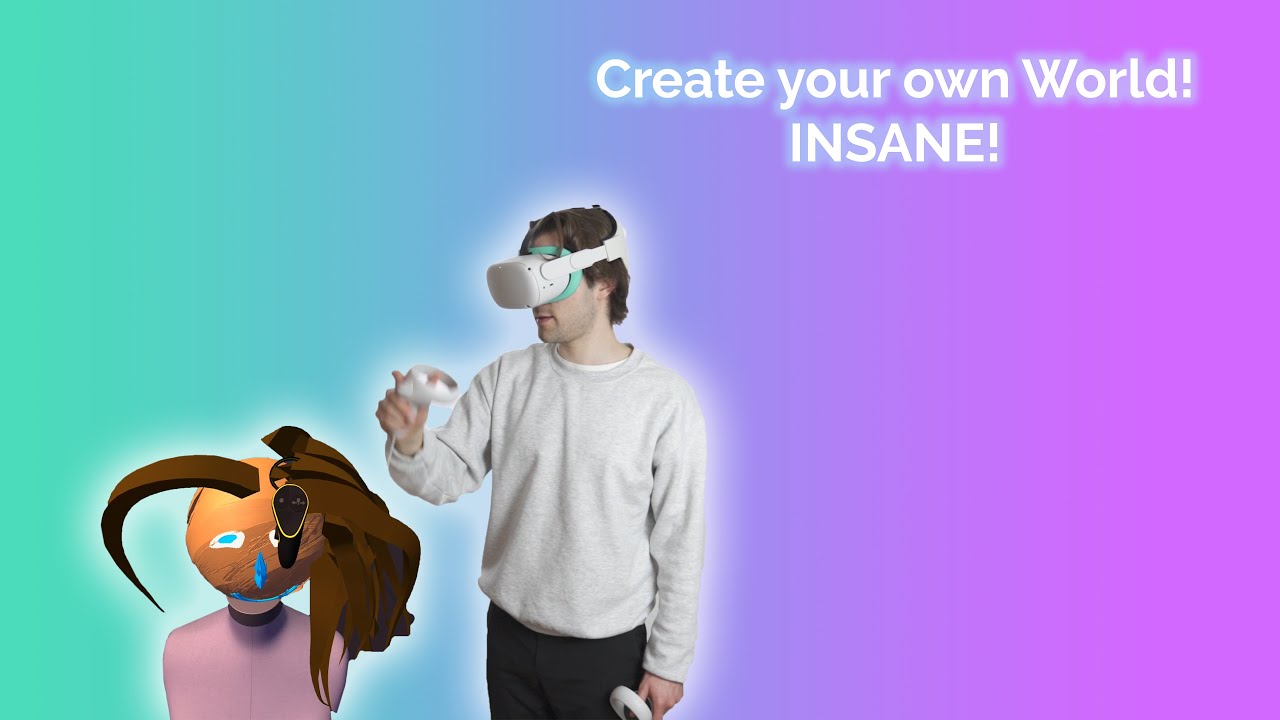 How I Create My Own World In The METAVERSE | Tilt Brush Art in VR