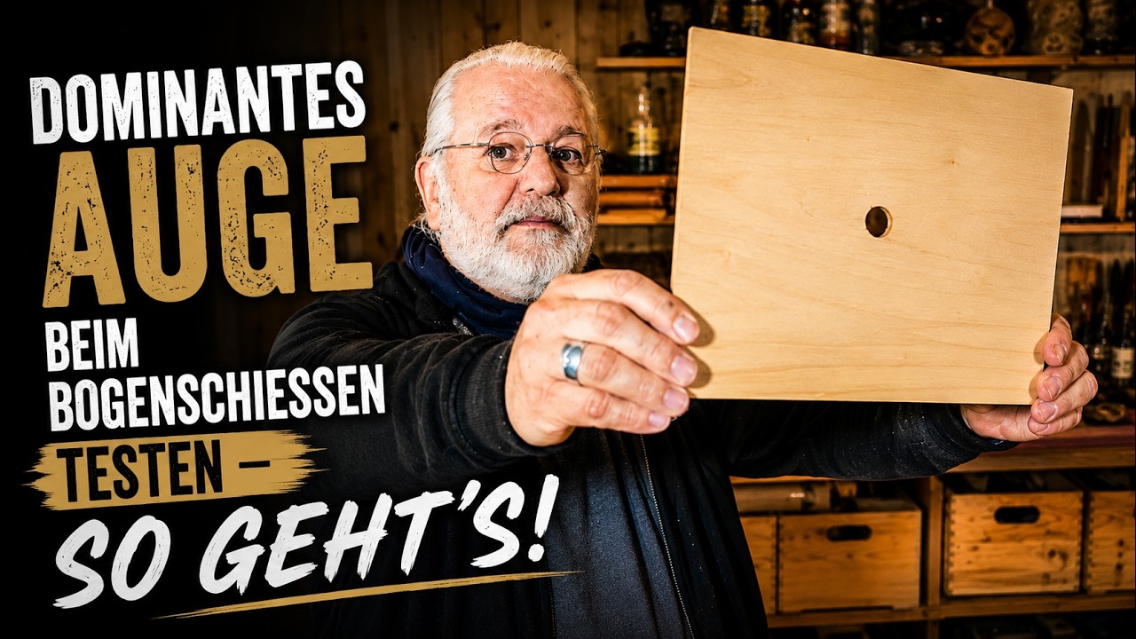 Dominantes Auge beim Bogenschießen testen – So geht’s!