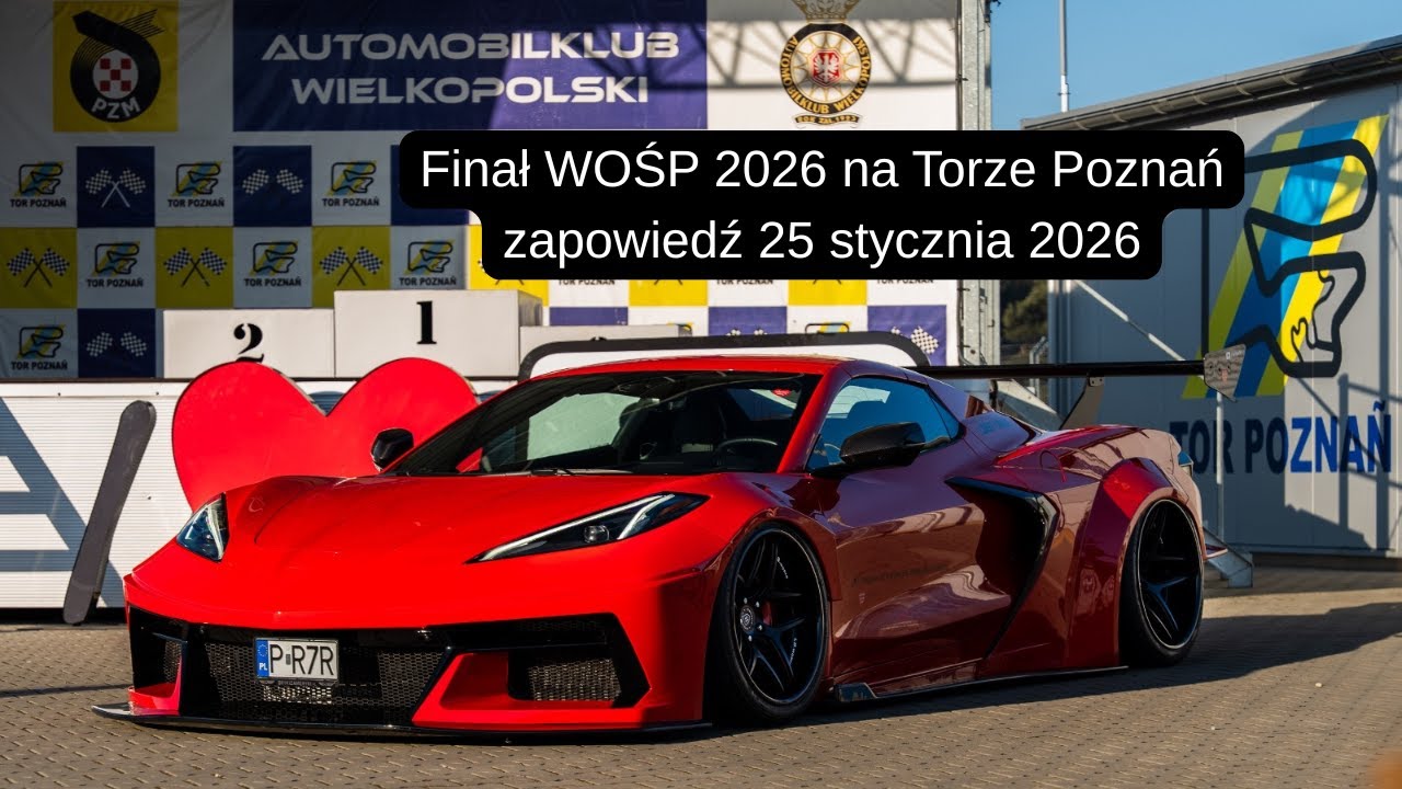 🔥 FINAŁ WOŚP NA TORZE POZNAŃ – BĘDZIE GRUBO! 🔥 #wośp  #corvette  #v8 #hampletv