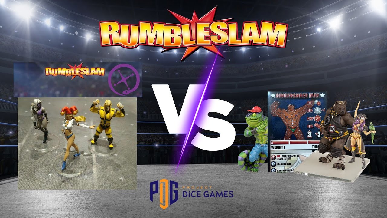RUMBLESLAM  Gomorrah Superstars VS The Job Lot Superstar Mix Up. 