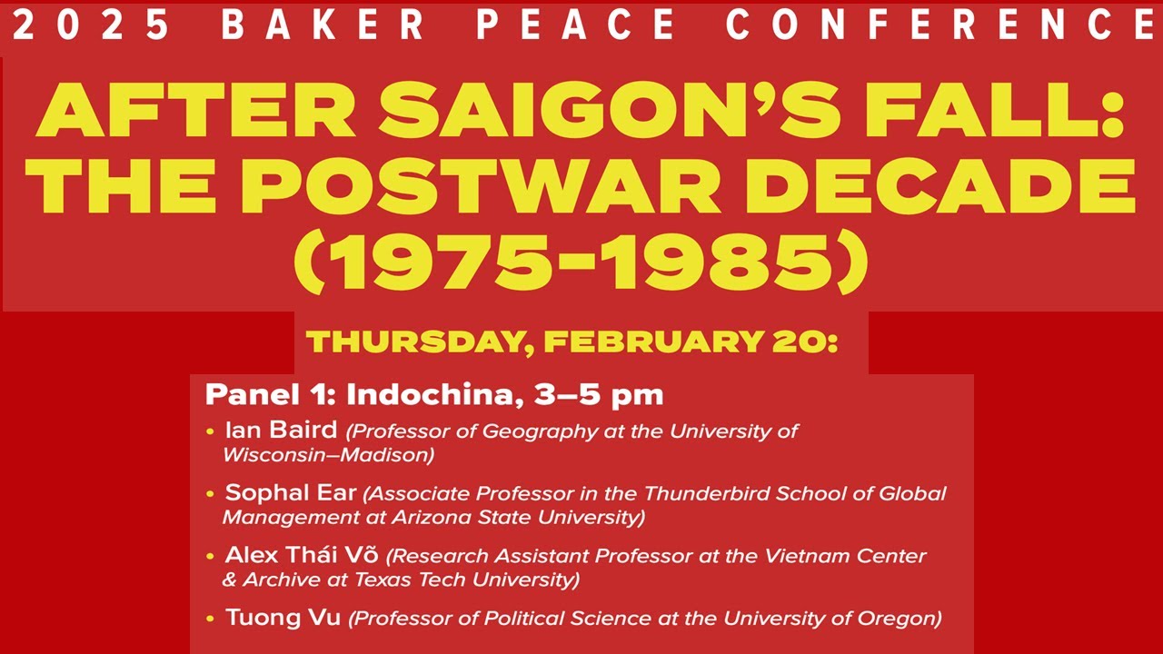 Baker Peace Conference 2025/Thursday February 20th/Panel 1
