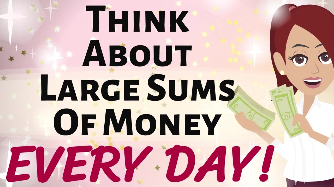 Abraham Hicks 💸 TRAIN YOUR EXPECTATION ~ THINK ABOUT LARGE SUMS OF MONEY, EVERY DAY!💸💫✨ LOA