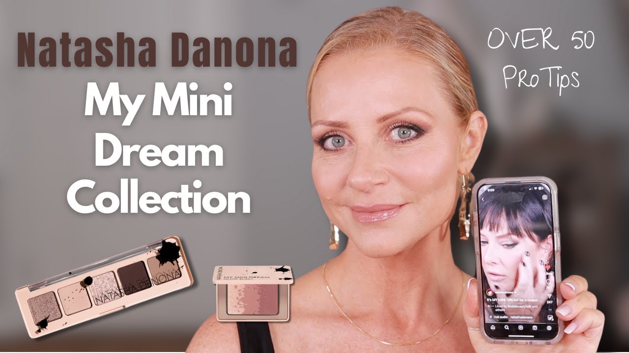 *NEW* Natasha Denona My Mini Dream Collection, Mature Skin Makeup Tutorial