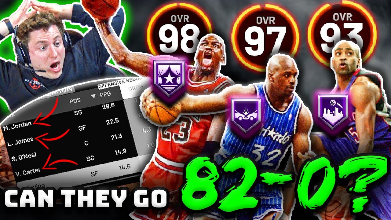 Could The Best Dunkers in NBA History Go 82-0? | NBA 2K20 Rebuild
