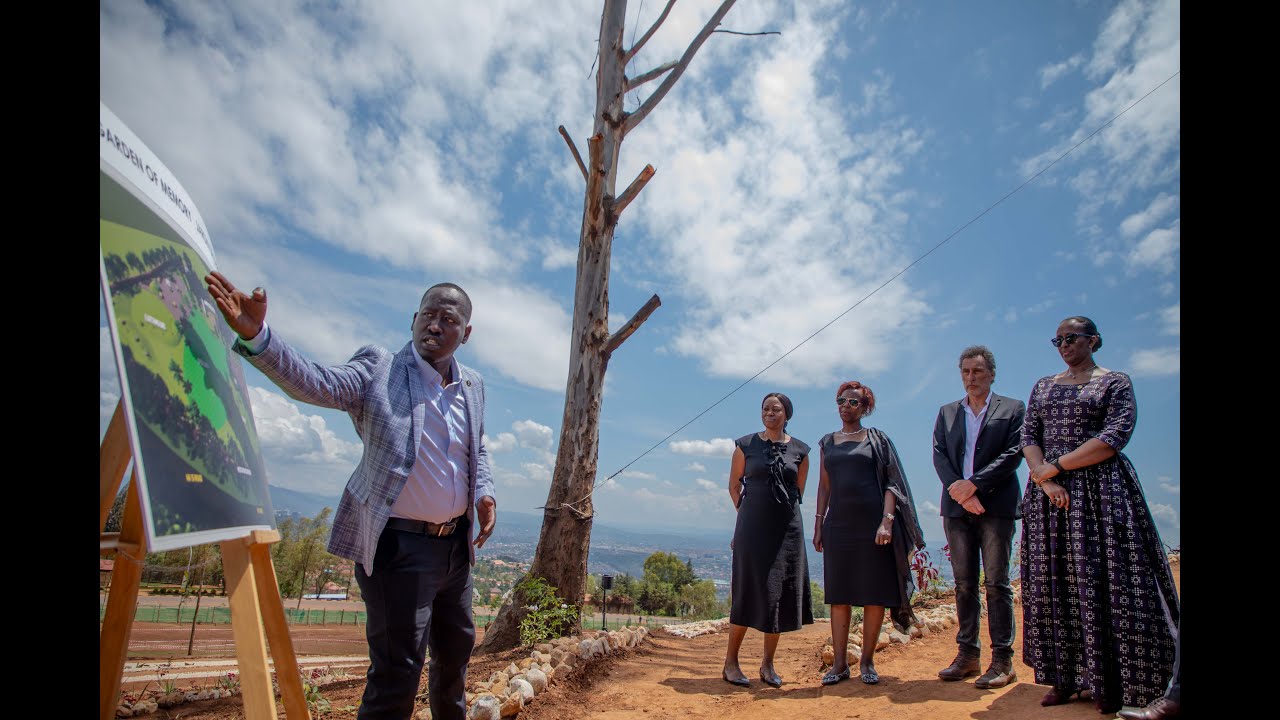 H.E. Mrs Jeannette Kagame, officially inaugurated the first phase of 'Garden of Memory'