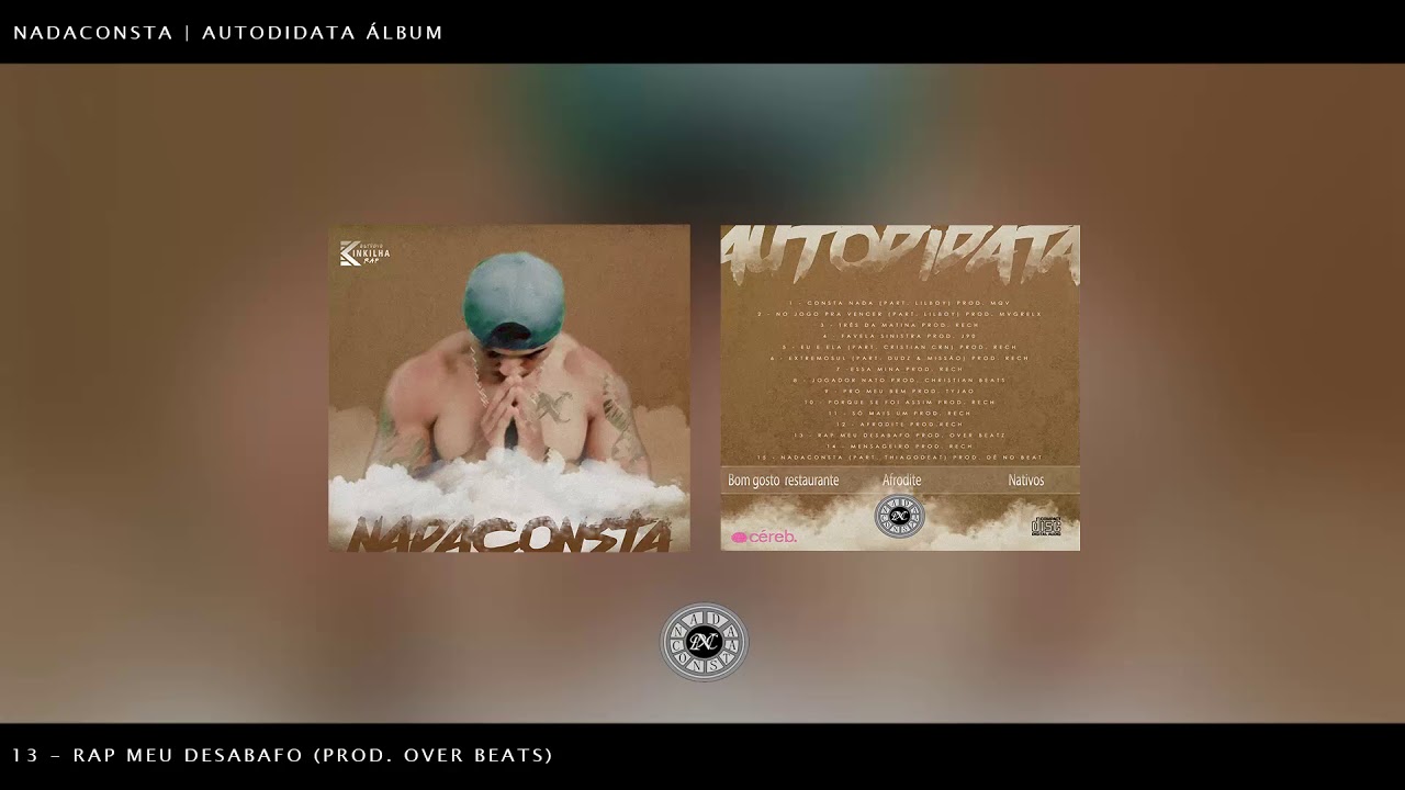 NadaConsta -13 Rap meu desabafo (Prod. Over beats)