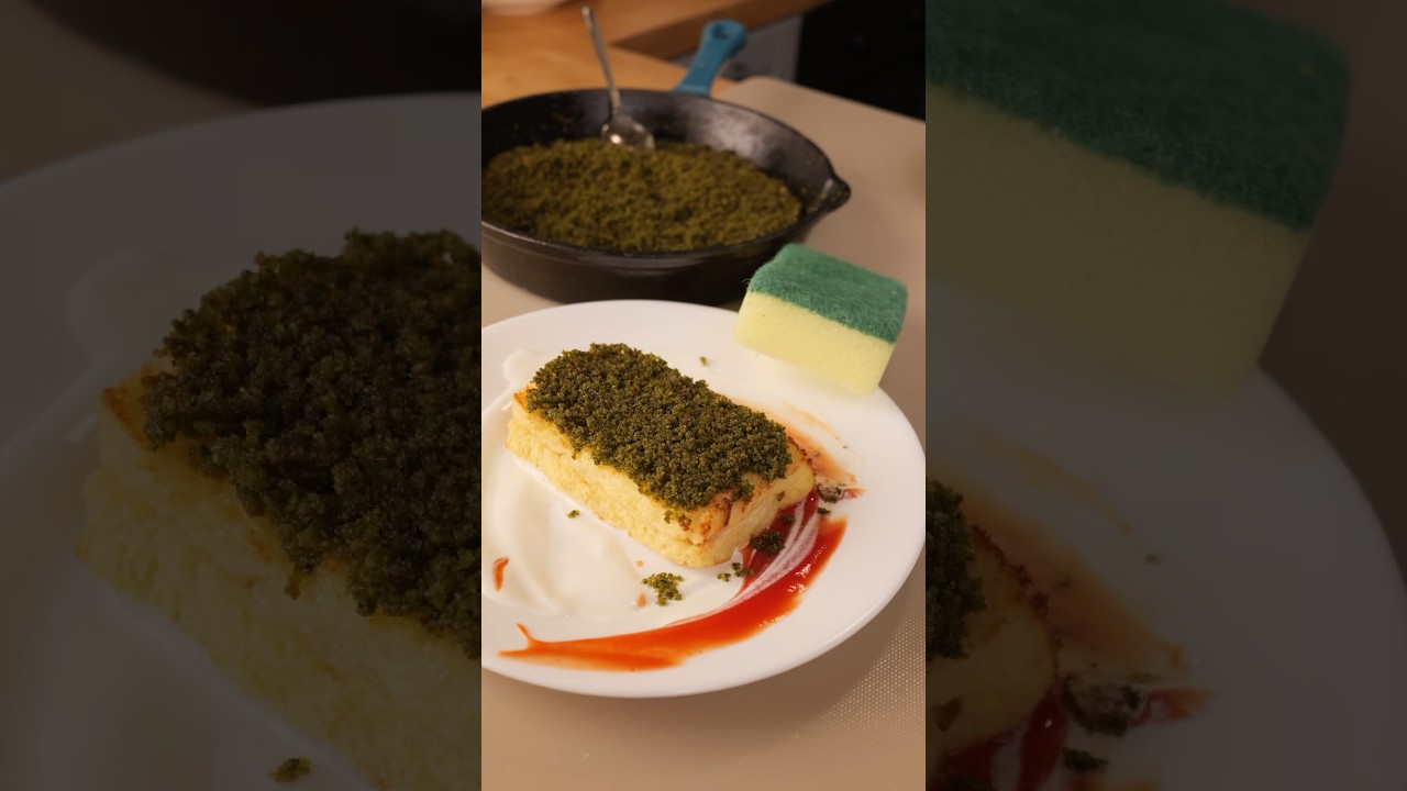 🥪Губка тост завтрак: рецепт 👇