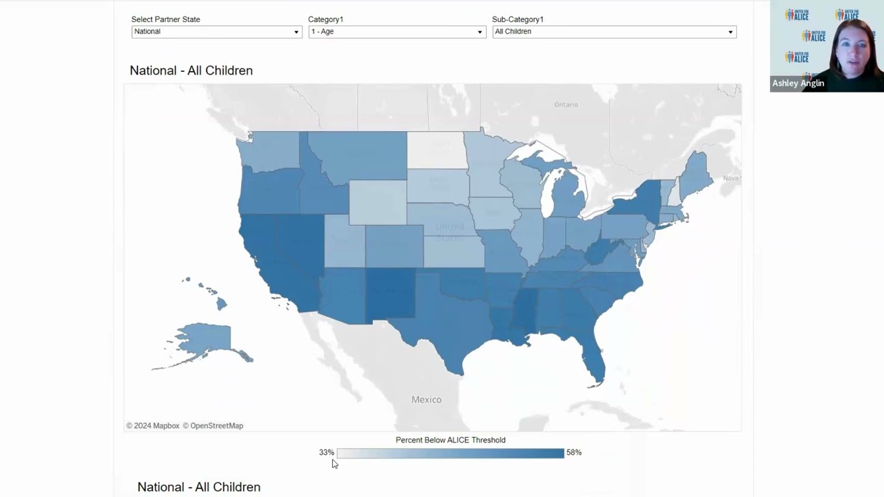 ALICE in Focus: Children 2024 &ndash; Exploring the Dashboards
