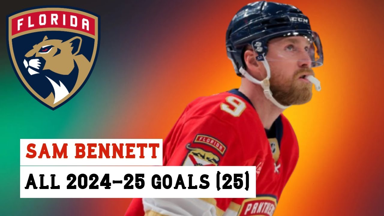 Sam Bennett (#9) All 25 Goals of the 2024-25 NHL Season