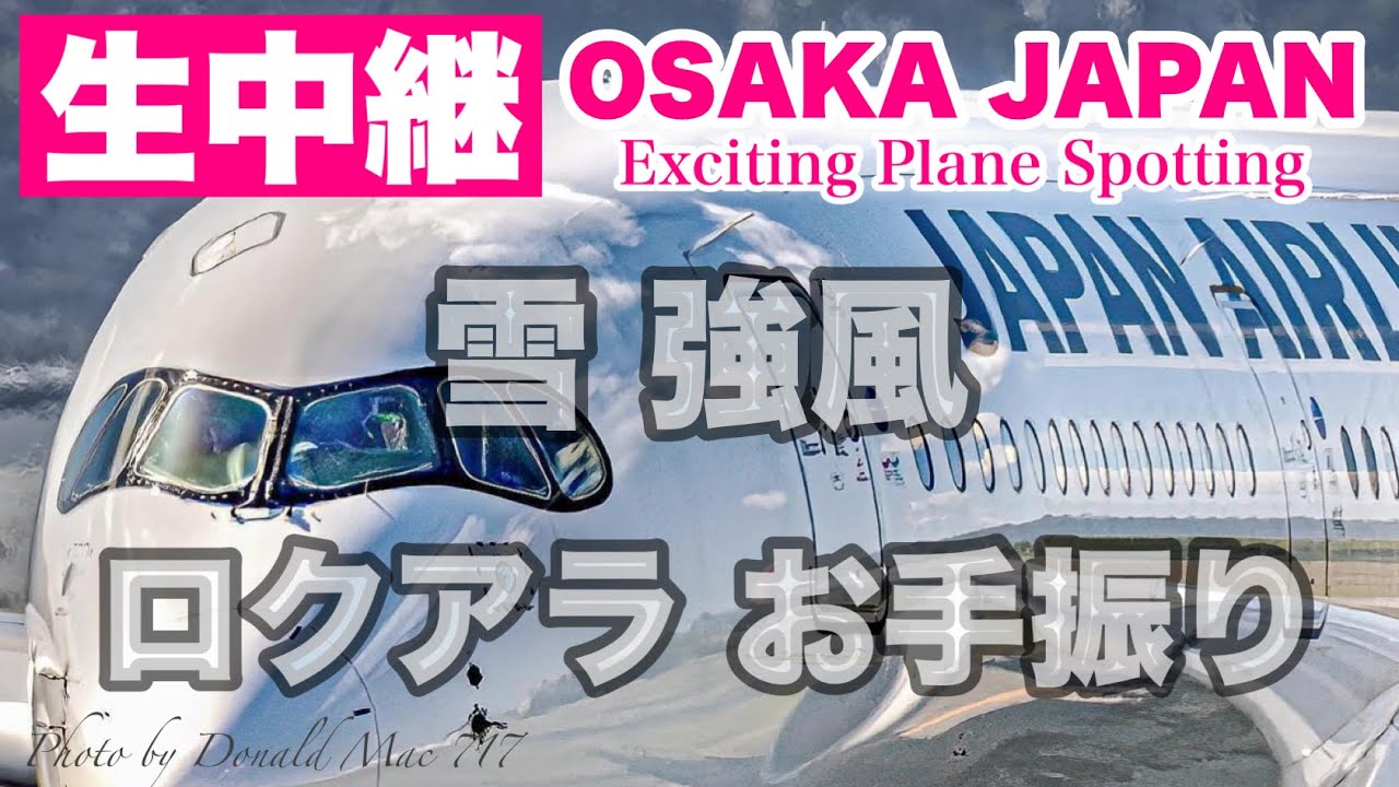 🔴 LIVE OSAKA ITAMI Airport 2026/1/25 大阪伊丹空港   ライブカメラ