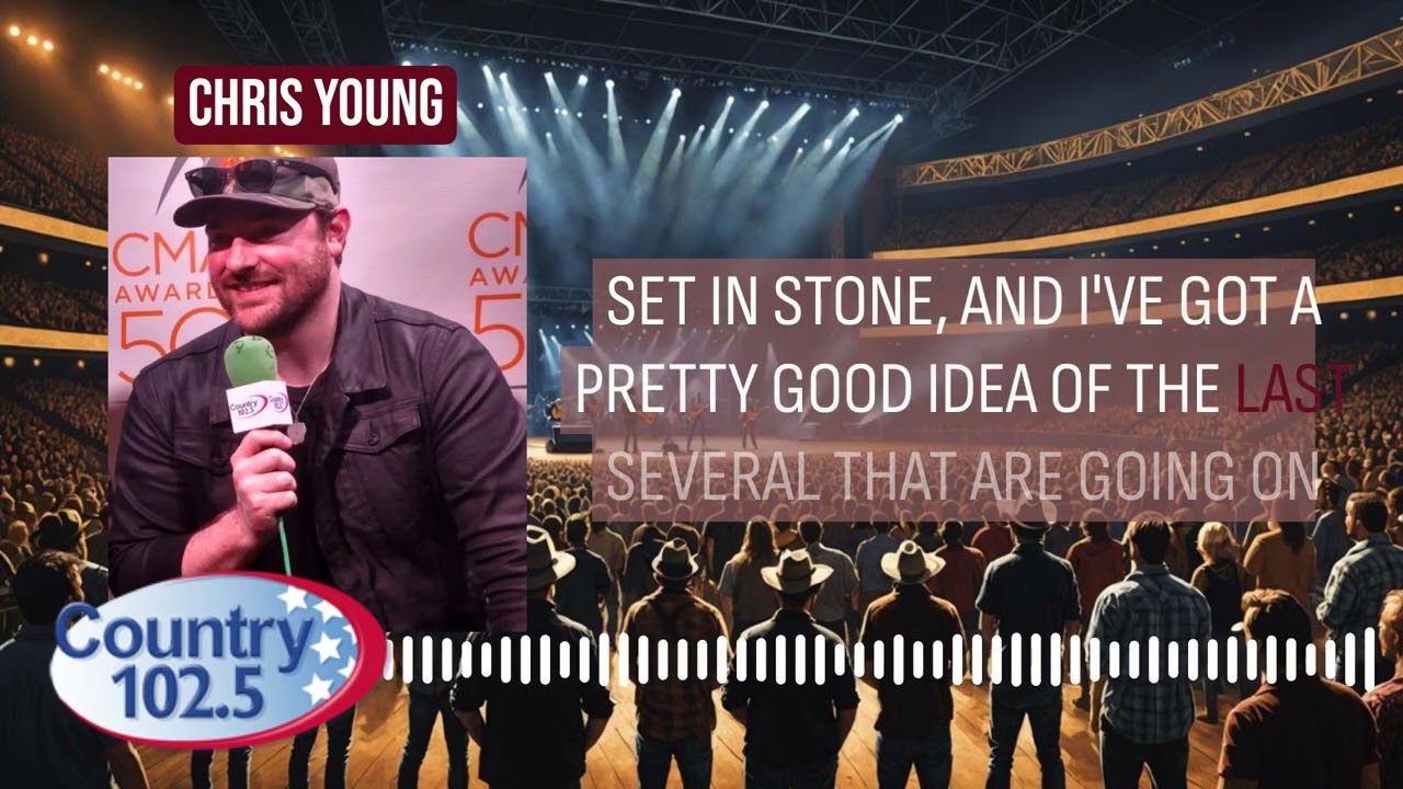 Chris Young confirms a new album is coming in 2025