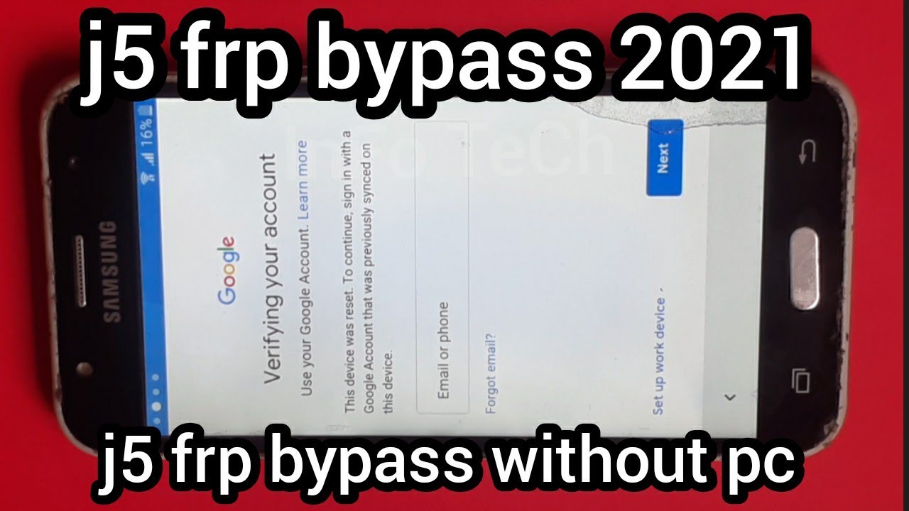 samsung Galaxy J5 frp lock bypass 2021/ No pc/No need to Flashing