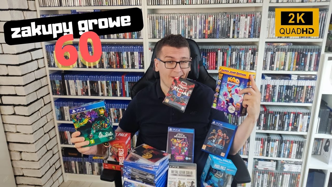 Zakupy Growe 60 - prezentacja gier które trafiaj do kolekcji gry PS4 i PS5  i nie tylko ...
