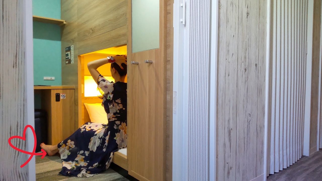 $23! Лучший капсульный отель😴🛌FEMALE ONLY👱♀️🌺 на Окинаве, Япония🇯🇵 ReTIME