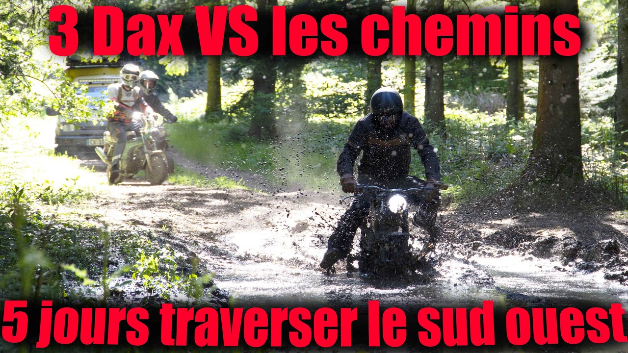 3 DAX CHINOIS vs les CHEMINS du haut Languedoc ! Bonne idée ? (NON)