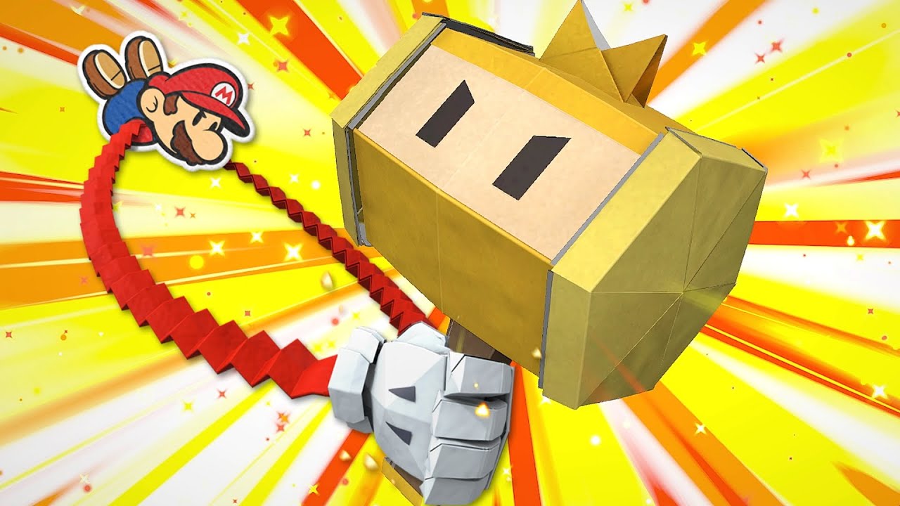 Paper Mario The Origami King - All Boss Finisher KO Animations