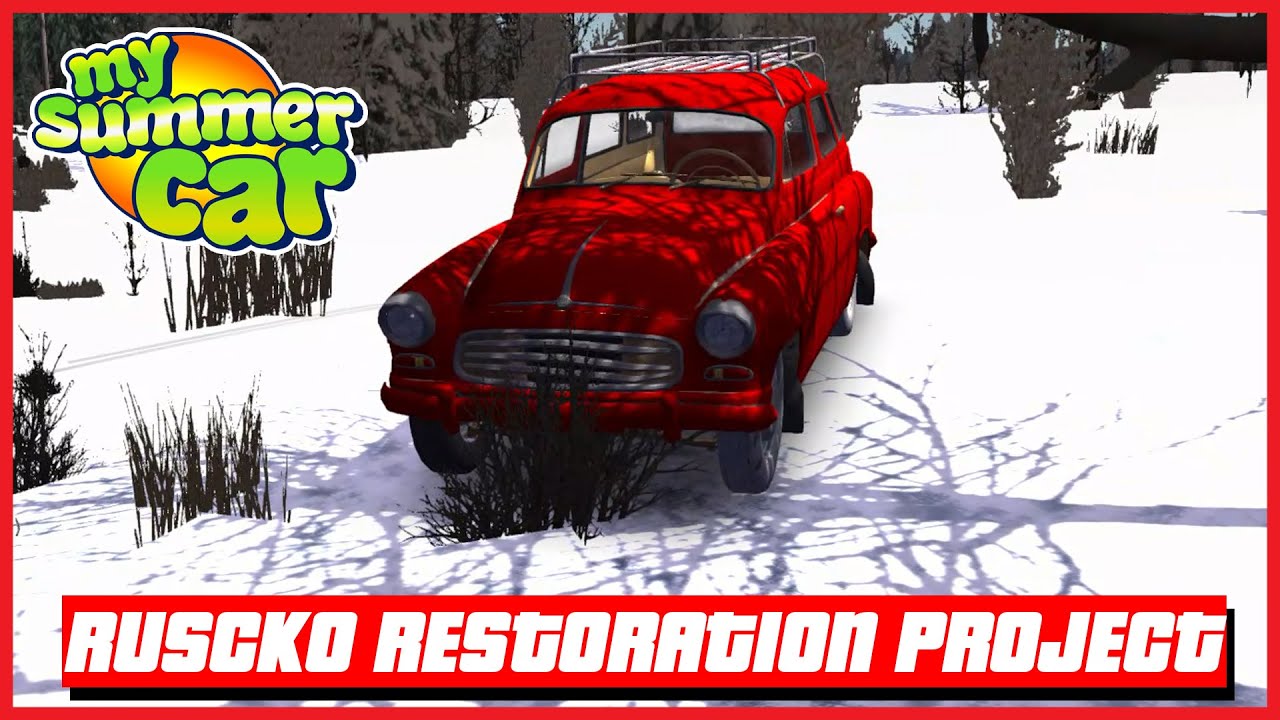 My Summer Car - RUSCKO RESTORATION PROJECT IN MY WINTER CAR 2021 | Ogygia Vlogs🇺🇸
