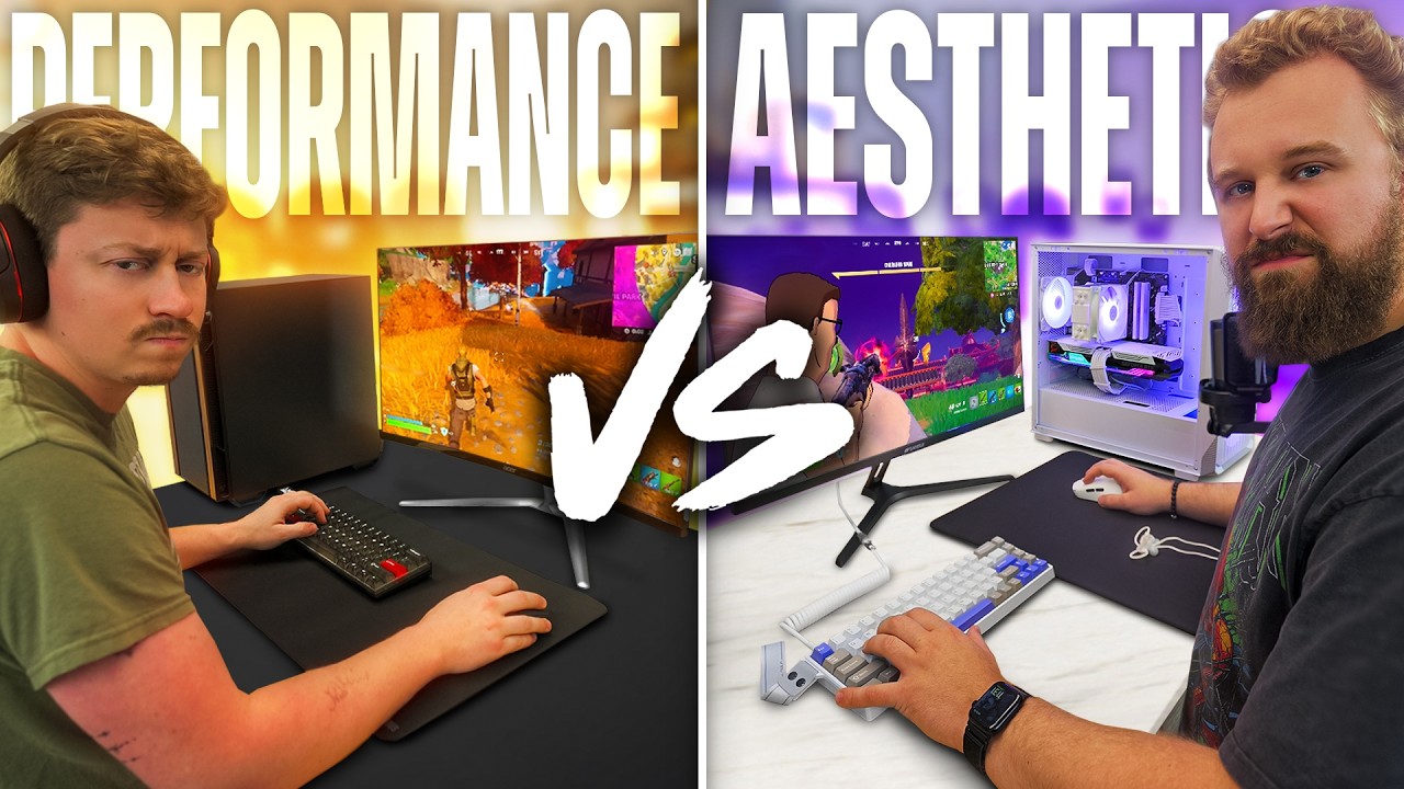 ULTIMATE Performance vs Aesthetic Gaming Setup Challenge