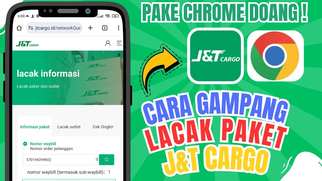 Gampang Banget ! Cara Lacak Paket j&t Cargo | Cek Resi JNT Cargo